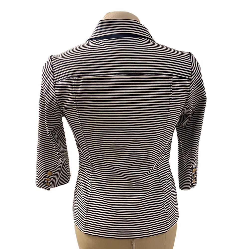 CAbi Nautical Double Breasted Jacket Size S - Picture 2 of 7